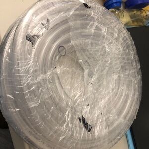 Clear Plastic Tubing Roll 1/22 x5/8